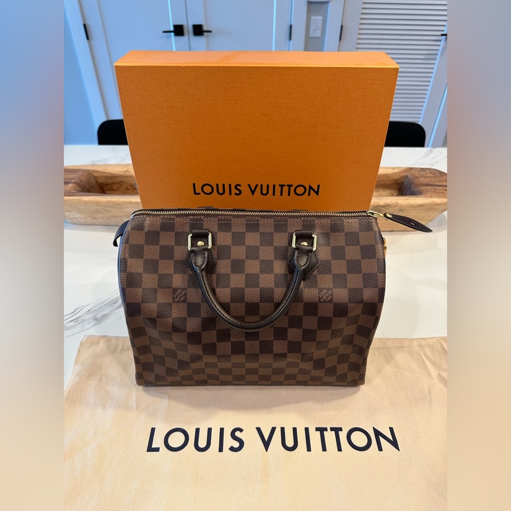 Louis Vuitton Speedy 30, Damier Ebene
